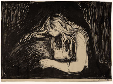 Bildnachweis: Kunstsammlungen Chemnitz/Frank Krüger: Edvard Munch »Vampir II«, 1895